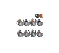 Lord of the Rings Dwarfs Series Leader Warrior Mini Building Blocks Figure - 38-50 pcs, ~5 cm tall