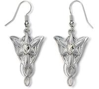 The Lord of The Rings Evenstar Drop Earrings, Silver, LRE00003