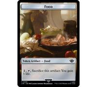 Lord of the Rings - Food Token #10 / Orc Army Token #5 (foil) | The Lord of the Rings: Tales of Middle-earth