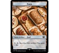 Lord of the Rings - Food Token #9 / Ballistic Boulder Token (foil) | The Lord of the Rings: Tales of Middle-earth