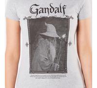 Lord Of The Rings Gandalf Women's T-Shirt - Grey - XS