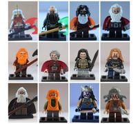 Lord Of The Rings Hobbit Mini Toy Action Figures Fit Lego Dwarves