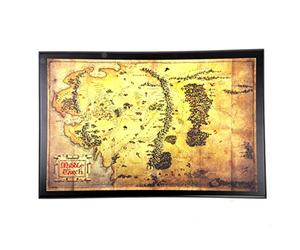 Lord Of The Rings: Map of Middle Earth by The Noble Collection