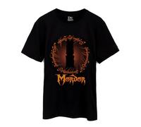 Lord of the Rings Men's Short Sleeved T-Shirt in Black | Size: Medium Lord of the Rings Black M