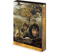 Lord of The Rings Notebook (Retro VHS Design) A5 Writing Book and Journal in Presentation Gift Box, 240 Pages - Official Merchandise