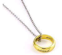 The Lord Of The Rings Silver Plated One Ring Necklace
