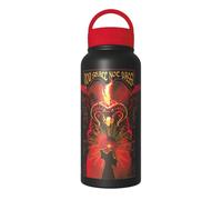 Lord of the Rings (Rage of the Balrog) Metal Flask - Official LOTR Stainless Steel Flask, Double-Walled Insulation for Hot and Cold Drinks, Iconic Design, Perfect for Travel, Fans, and Collectors
