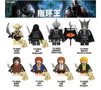 Lord of the Rings Ringwraiths Goblins Angmar Witch King Puzzle Block Figures