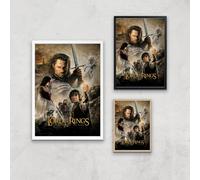 Lord Of The Rings: The Return Of The King Giclee Art Print - A3 - Black Frame
