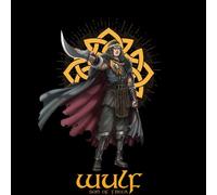 Lord Of The Rings The War of Rohirrim Wulf Pose Unisex T-Shirt - Black - L