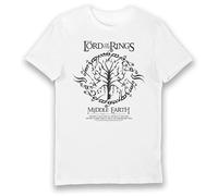 Lord of The Rings Tree of Gondor T-Shirt-XL White