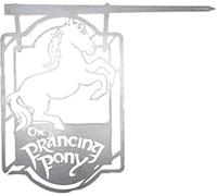 LORD OF THE RINGS TRILOGY PRANCING PONY METALBIRD