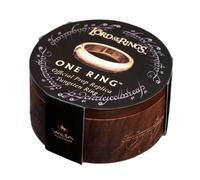 Lord of the Rings Tungsten Ring The One Ring (gold plated) Size 9