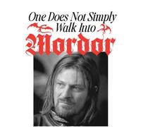 Lord Of The Rings Walk Into Mordor Sweatshirt - White - XXL