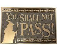 Lord Of The Rings You Shall Not Pass Rubber Mat