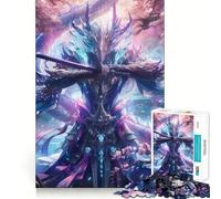 Lord of The Samurais Jigsaw Puzzle 1000 Piece for Adults Serene Game Serene Game Pattern Build Xmas Fun Gift (38x52cm)
