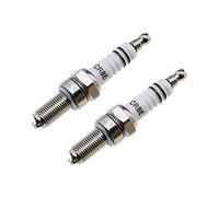 Lord of the Tools 2pcs CR8E/CR9E Spark Plugs - Motorcycle Spark Plug Replacement - 10mm Thread - Improved Fuel Efficiency for RG94C (CR8E/CR9E Random Delivery)