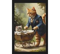 Lord Rupert’s Outing: A Regency Cats of Meowsbury Journal: 120 Lined pages, 6 x 9 inches, decorative endpapers, everyday use, self-care diary, gift idea