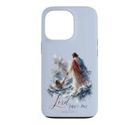 Lord Save Me Matthew 14 Christian Faith Design Case for iPhone 13 Pro