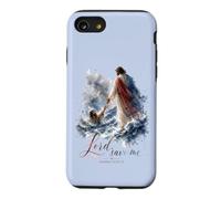 Lord Save Me Matthew 14 Christian Faith Design Case for iPhone SE (2020) / 7/8