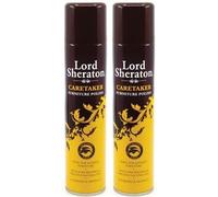 Lord Sheraton Caretaker Furniture Polish Aerosol Nourishes & Protects 300ml x2