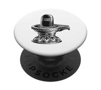 Lord Shiva Lingam Maha Shivaratri Adiyogi Devotees PopSockets Adhesive PopGrip