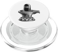 Lord Shiva Lingam Maha Shivaratri Adiyogi Devotees PopSockets PopGrip for MagSafe
