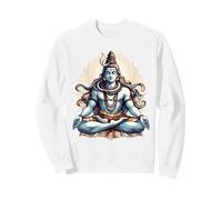Lord Shiva Meditation Deity Hindu Mythology Religious Sweatshirt