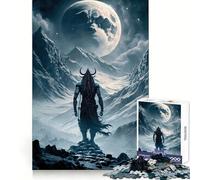 Lord Shiva Puzzle for Teenagers 1000 Pieces Sharp Brain Decompress Family Bond Birthday Idea (50x75cm)