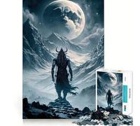Lord Shiva Puzzle for Teenagers 1000 Pieces Sharp Brain Decompress Family Bond Birthday Idea (50x75cm)