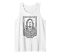 Lord Shiva Traditional Indian Mehendi & Mandala Art Style Tank Top