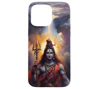 Lord Shiva Trishula Power | Sacred Himalayan Energy Art Case for iPhone 15 Pro Max