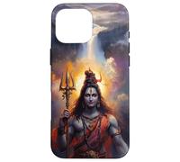 Lord Shiva Trishula Power | Sacred Himalayan Energy Art Case for iPhone 16 Pro Max