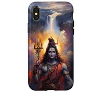Lord Shiva Trishula Power | Sacred Himalayan Energy Art Case for iPhone X/XS