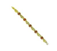 Lord Shiva Trisul Braclet For Men and Women | 9 Beads Bracelet For Positivty and Healing, 8 inch, Metal, no gemstone