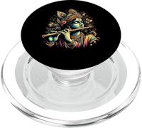 Lord Shri Krishna Hindu God Lord Shri Krishna Lover Devotee PopSockets PopGrip for MagSafe
