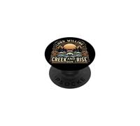 Lord Willing and the Cr on't Rise Country Jesus PopSockets Adhesive PopGrip