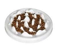 Lorde Slow Feeder Cat Bowls, Ceramic Fun Slow Feed Interactive Bloat Stop Puzzle Cat Bowl Healthy Eating Diet Pet Dog Slow Feeding Bowls