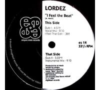 Lordez - I Feel the Beat [Vinyl Maxi-Single] [VINYL]