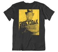 LORDGS Free Kodak Black Rapper Hip Hop Music Fan T Shirt BlackM