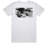 LORDGS Robert Redford Butch Cassidy and The Sundance Kid Movie Fan T Shirt WhiteL