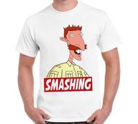 LORDGS The Wild Thornberrys Nigel Smashing Vintage Retro T ShirtWhiteXL