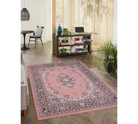 LordofRugs Traditional Oriental Classic Rug Floor Mat Large Carpet Blush Pink 160x230cm (5'3''x7'7'')