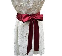 LORDRIE Wedding Satin Sash Bridal Belts For Special Occasion Dresses