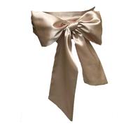 LORDRIE Women Satin Sash Belts For Bridal Bridesmaid Dresses Girls Waist Belts For Special Occasion, Champagne, Medium