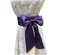 LORDRIE Women Satin Sash Belts For Bridal Bridesmaid Dresses Girls Waist Belts For Special Occasion