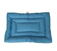 Lords & Labradors Crate Mat for Metal Dog Crates, Water Resistant Fabric, Polyester Fiber Filling, Multiple Sizes and Colors (Ocean, XL)