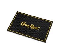Lord's Rocks Crown Royal Novelty Bar Mat I Durable and Stylish Service Bar Mat for Spills I Counter Top Glass Drying Mat I Crown Royal-Themed Multi-Use Bar Mat Compatible