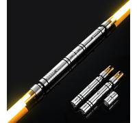 LordSaber Upgraded XRGB 3.0 Motion Control Light Saber - Sensitive Smooth Swing Light Saber, Heavy Dueling, Infinite Color Changing, 16 Sound Fonts, Metal Hilt for Adults
