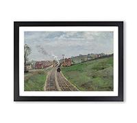 Lordship Lane Dulwich by Camille Pissarro Framed Print | A2 Black Framed Wall Art | Ready to Hang | Modern Nature Picture | Living Room Bedroom Lounge Office
